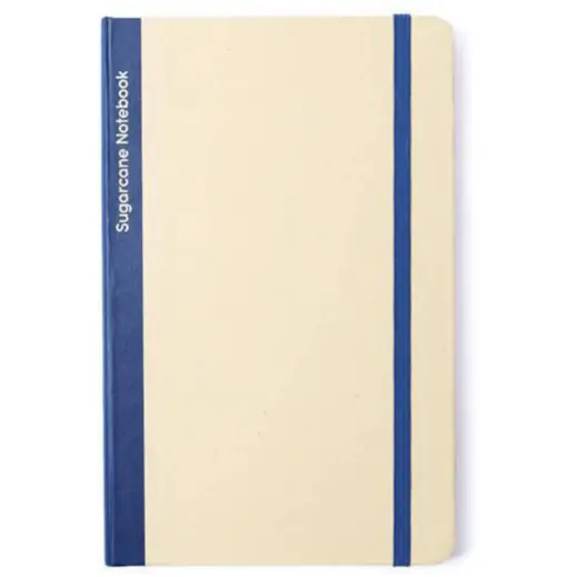 Buren Eco-Neutral Sugarcane Paper A5 Notebook Navy Front